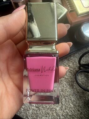Adriana Nichole cosmetics liquid blush in safe power in pink. Never used